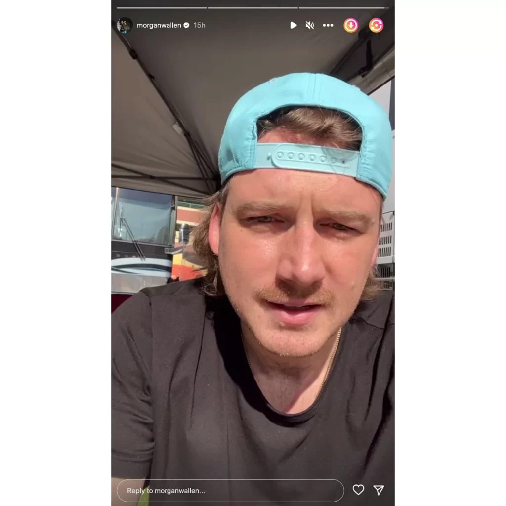 Morgan Wallen returns to the stage after abruptly canceling concert, shares health update