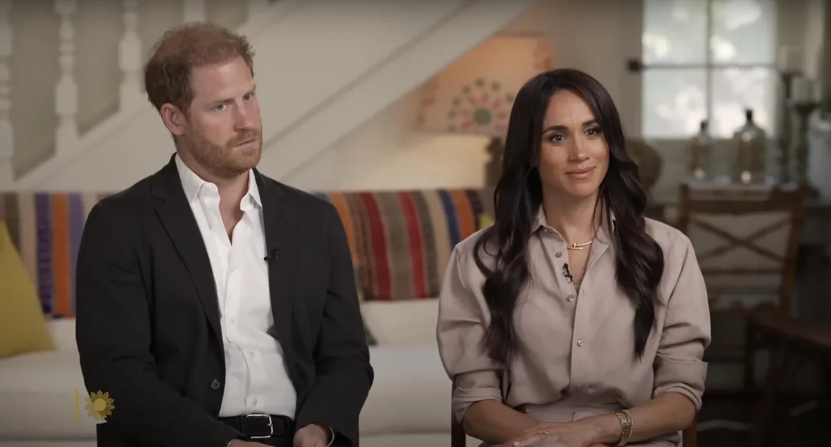 Here's why Meghan Markle gave Prince Harry an icy stare during their newest interview