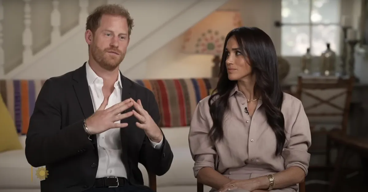 Here's why Meghan Markle gave Prince Harry an icy stare during their newest interview