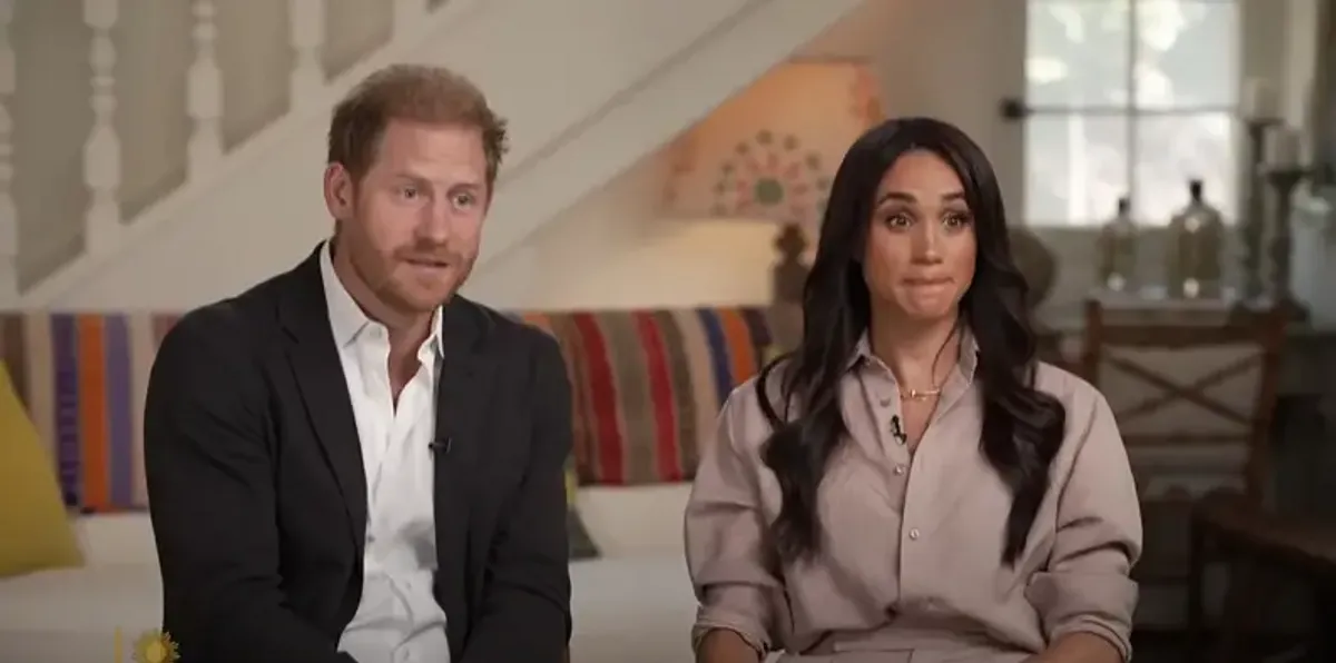 Here's why Meghan Markle gave Prince Harry an icy stare during their newest interview